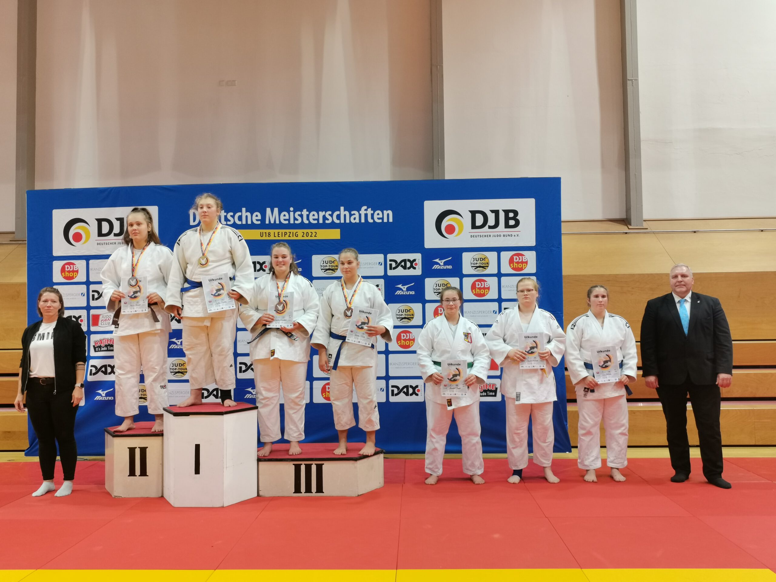 Teilnahme Deutsche Meisterschaft Judo